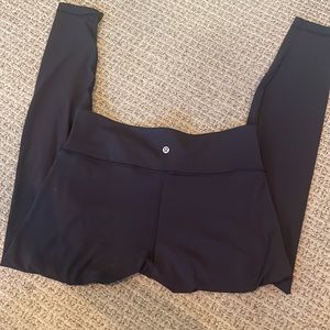Lululemon wunder unders black leggings